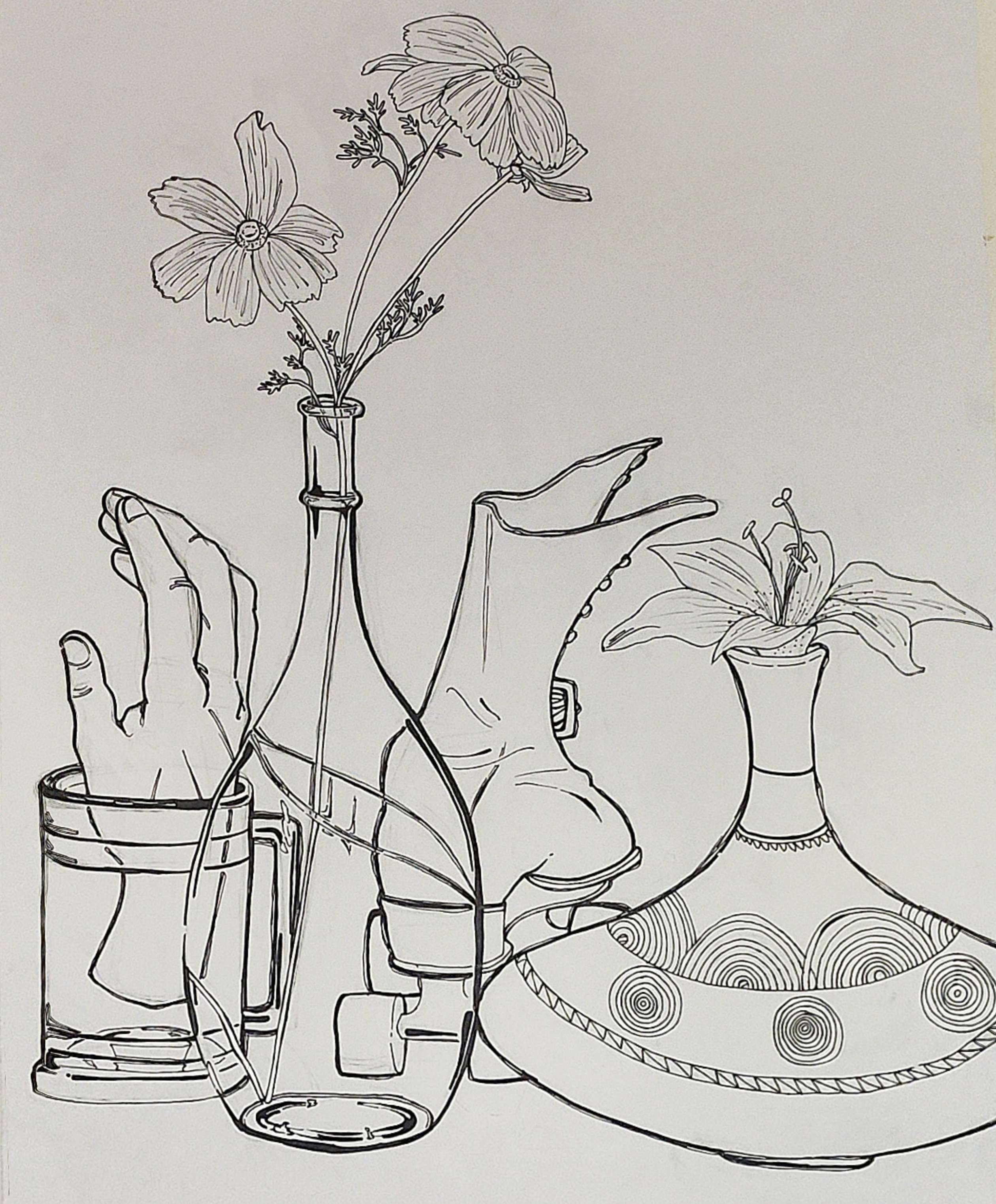 sharpie still life